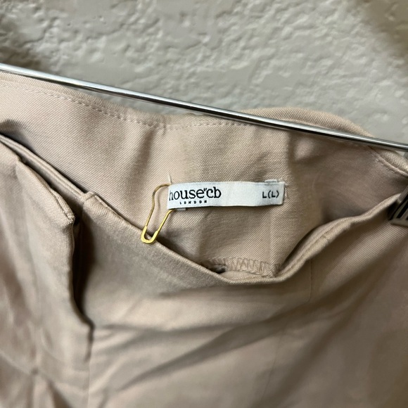 House of CB Tan Flare Pants - Picture 5 of 6